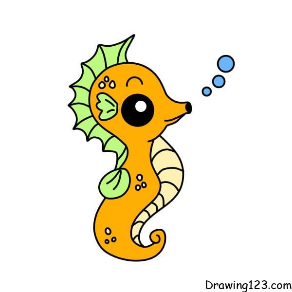Drawing-a-seahorse-step-10-1