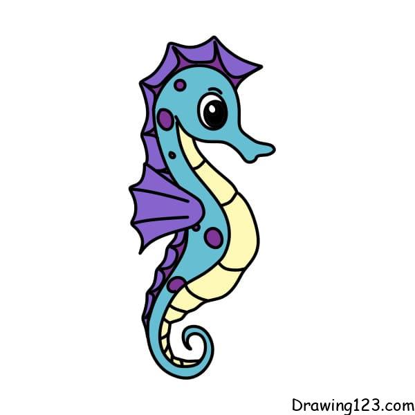 Drawing-seahorse-step-10-2