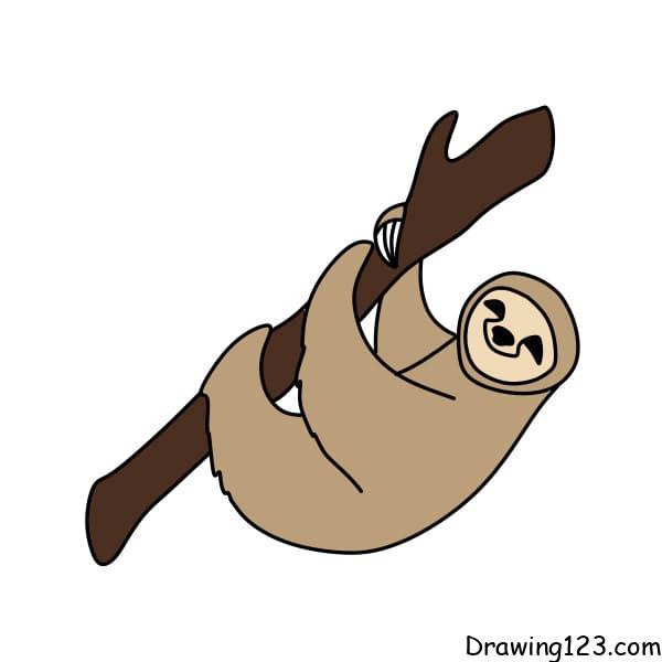 Drawing-sloth-step-8-1