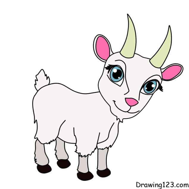 drawing-a-goat-step-12