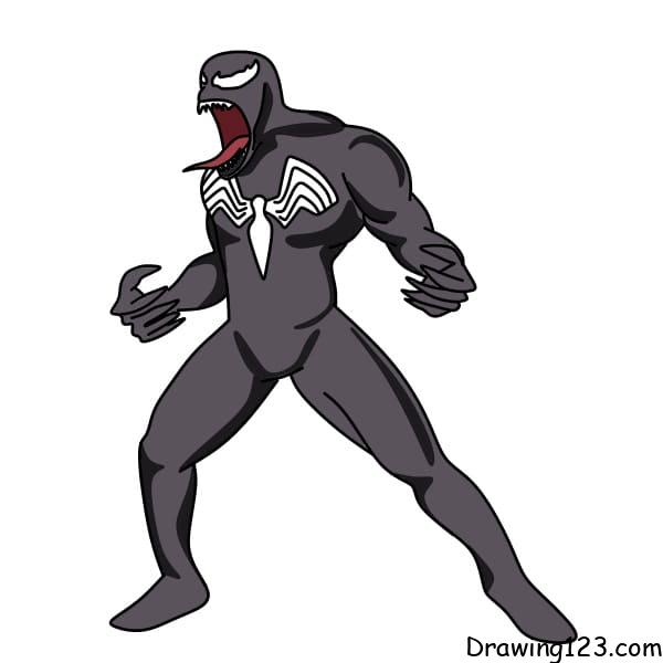 Drawing-Venom-step-8-2