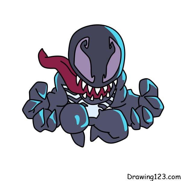 Drawing-Venom-step-9