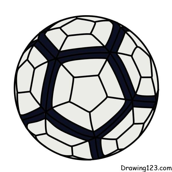 Drawing-soccer-ball-step5