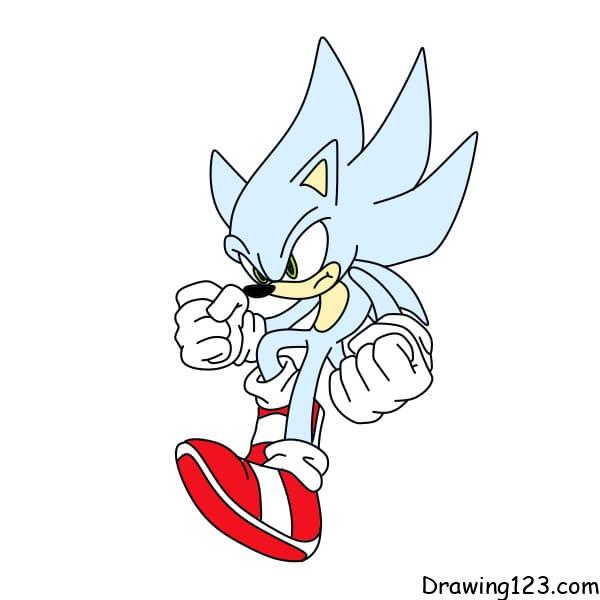 Drawing-sonic-step-11