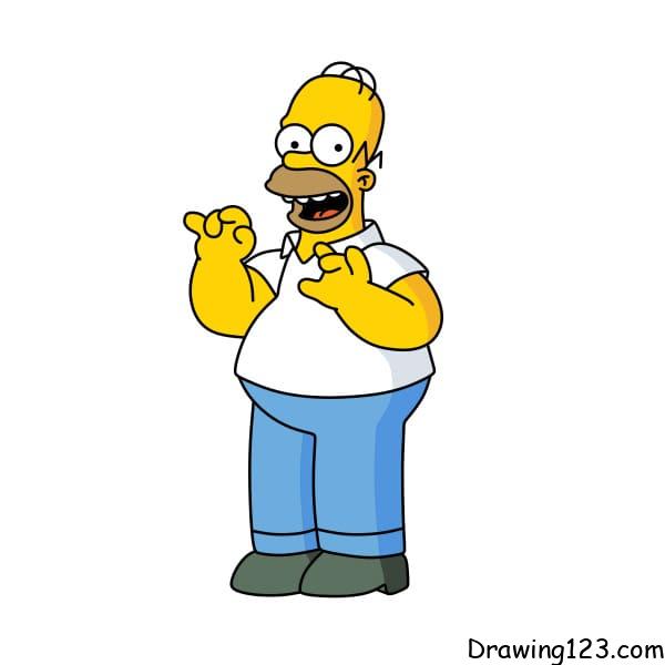 drawing-Homer-Simpson-step-11-4
