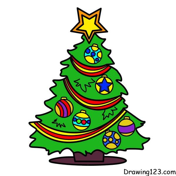 drawing-a-christmas-tree-step-9-1