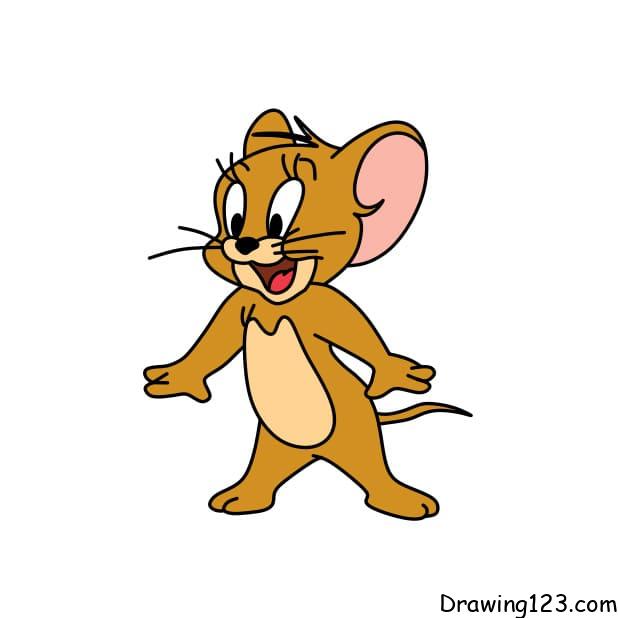 Drawing-Jerry-Mouse-step-10-1