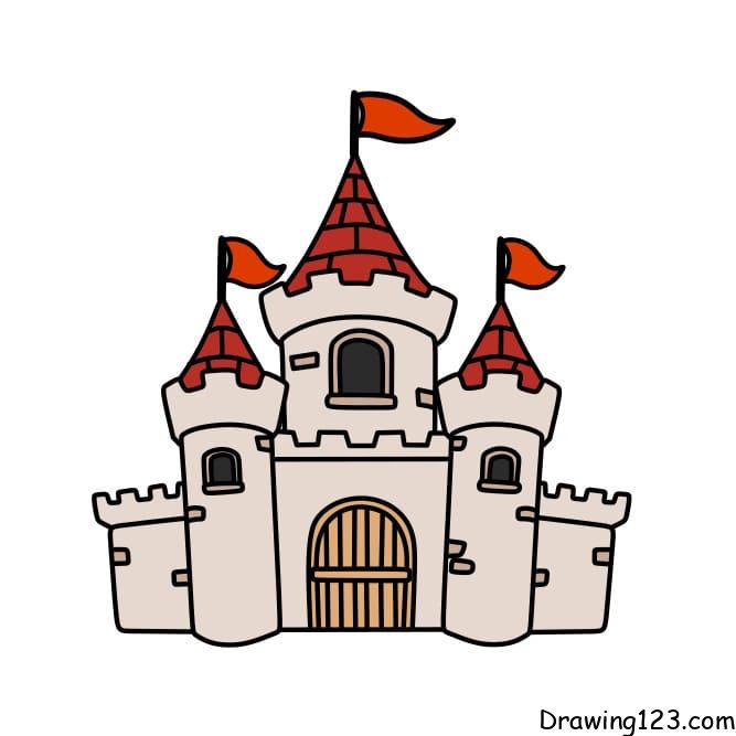 drawing-Castle-step-12