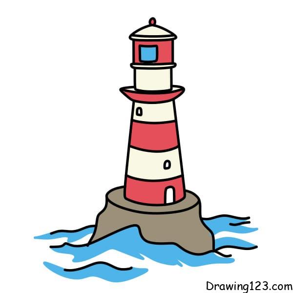 drawing-lighthouse-step-8