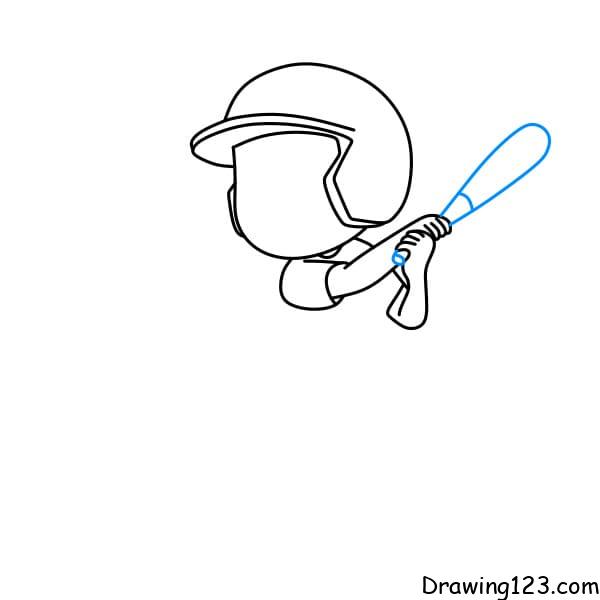 How to Draw a Baseball Player Easy