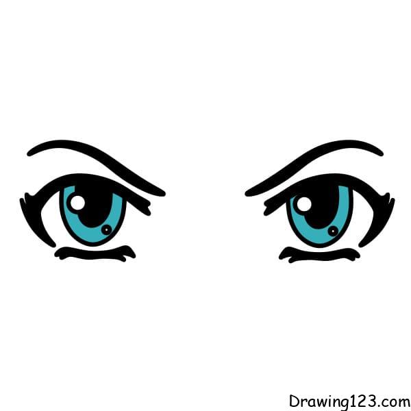 drawing-angry-eyes-step-5