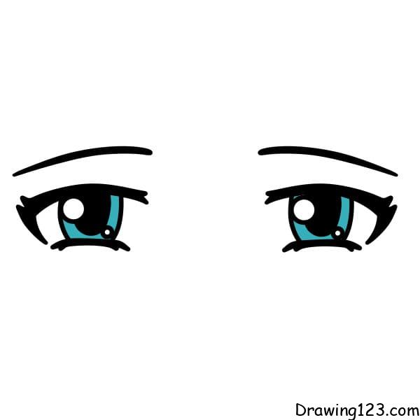 Eye Drawing Tutorial - How to draw Eye step by step