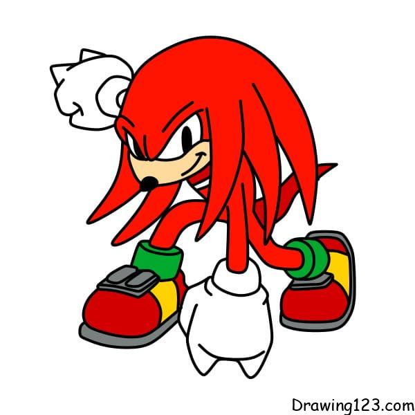 Drawing-Knuckles-step-9