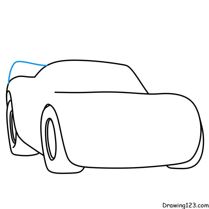 Learn to Draw Lightning McQueen - Bruce Outridge Productions