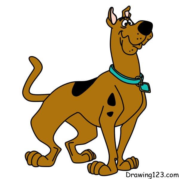 Drawing-Scooby-Doo-step-13