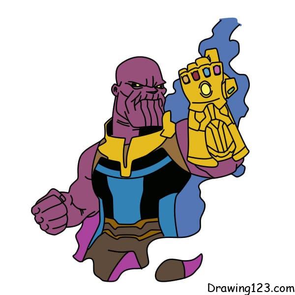 Drawing-Thanos-step-13