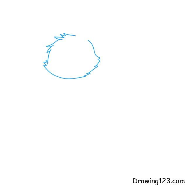 Foxy Drawing - How To Draw Foxy Step By Step