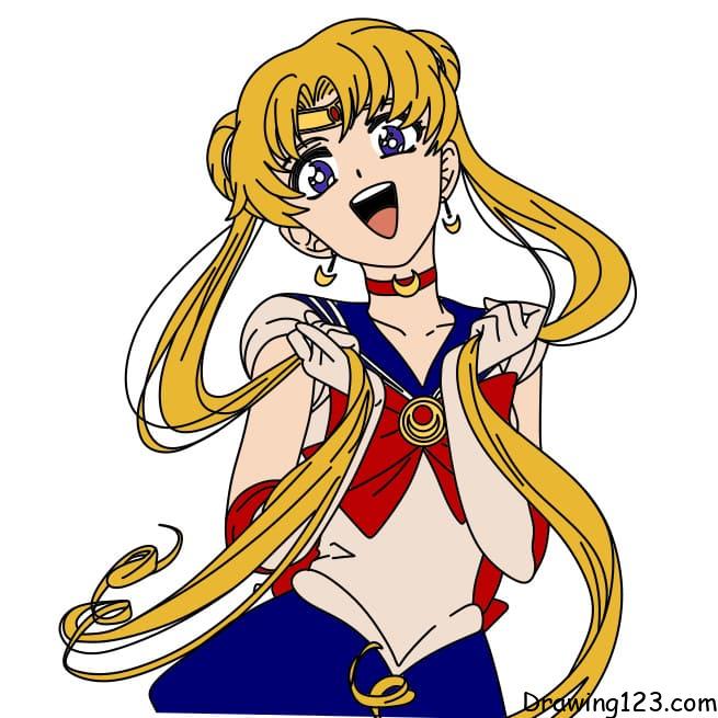 Drawing-Sailor-Moon-step-13