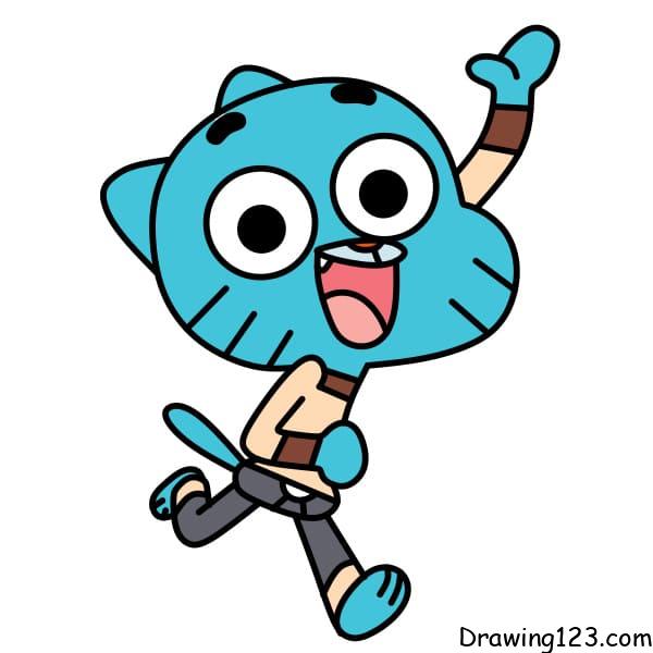 How-to-draw-Gumball-step-9-2