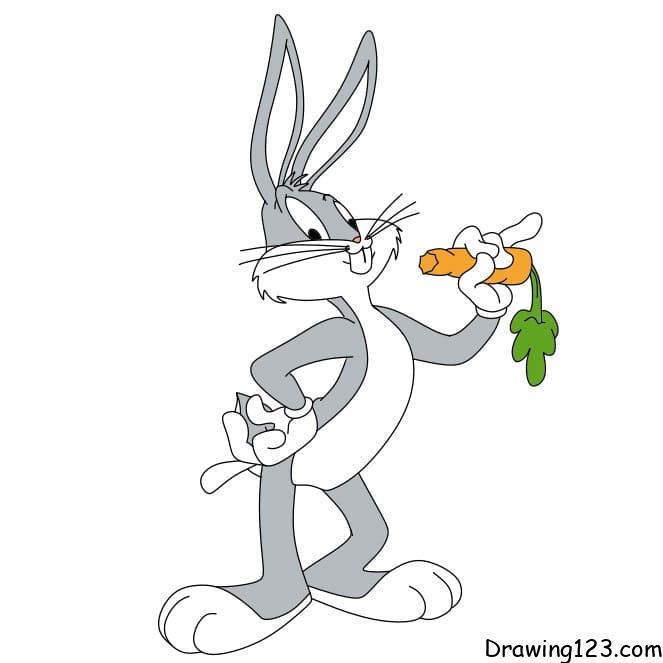 how-to-draw-bugs-bunny-step-12-2