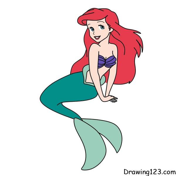 how-to-draw-mermaid-step-9