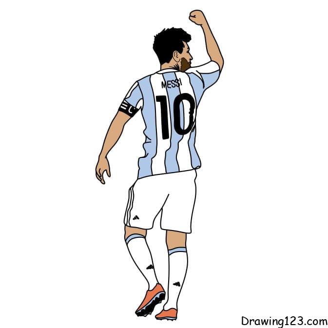 Pop Art Wall Decoration Drawing (Lionel Messi - The wait is over) 美斯 掛畫 |  UP-NEXT