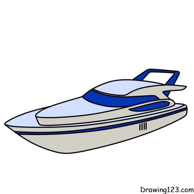 How-to-draw-a-Yacht-step-8