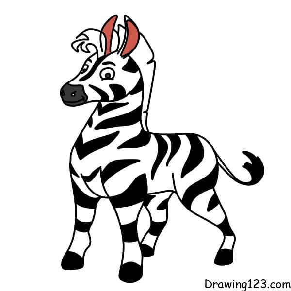How-to-draw-a-zebra-step-11-2