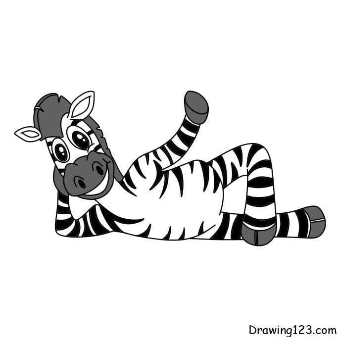 How-to-draw-a-zebra-step-9-2