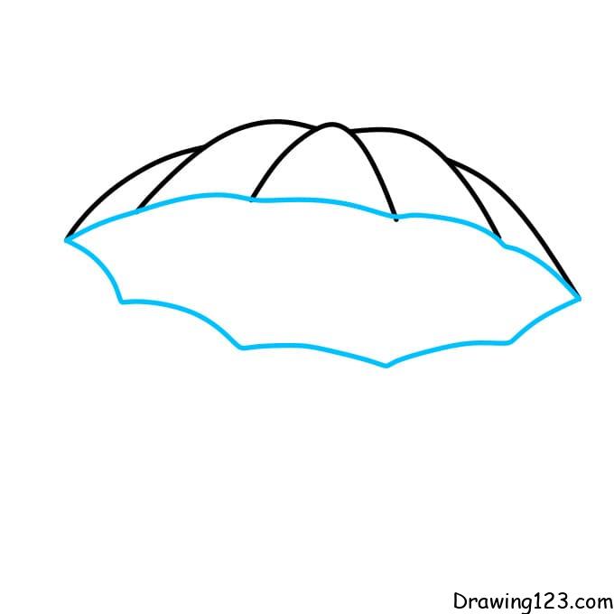 How to draw umbrella|drawing Umbrella easy|Umbrella drawing with colour| Drawing|Umbrella drawing - YouTube