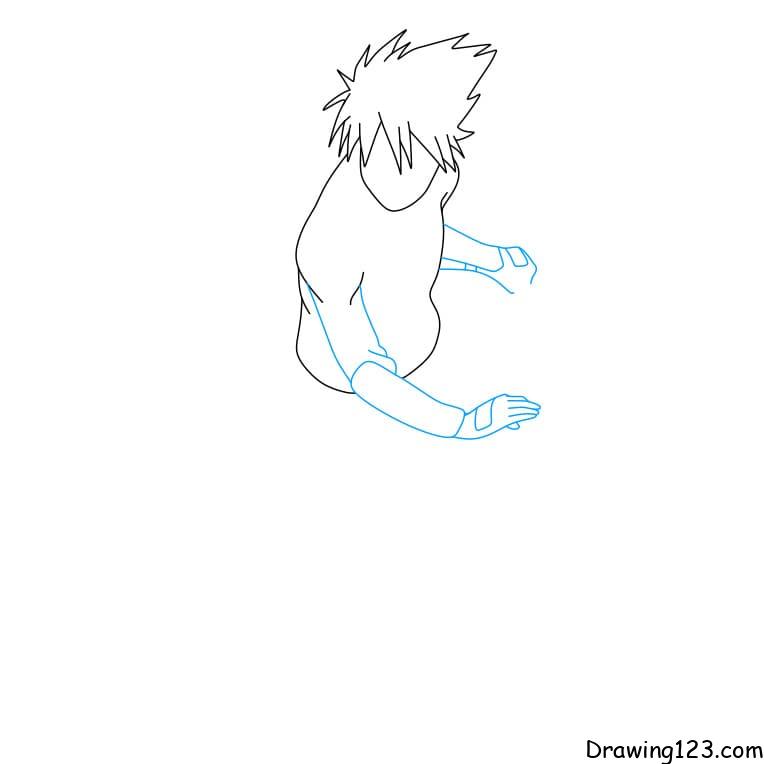 How to Draw Kakashi Hatake from Naruto - Really Easy Drawing