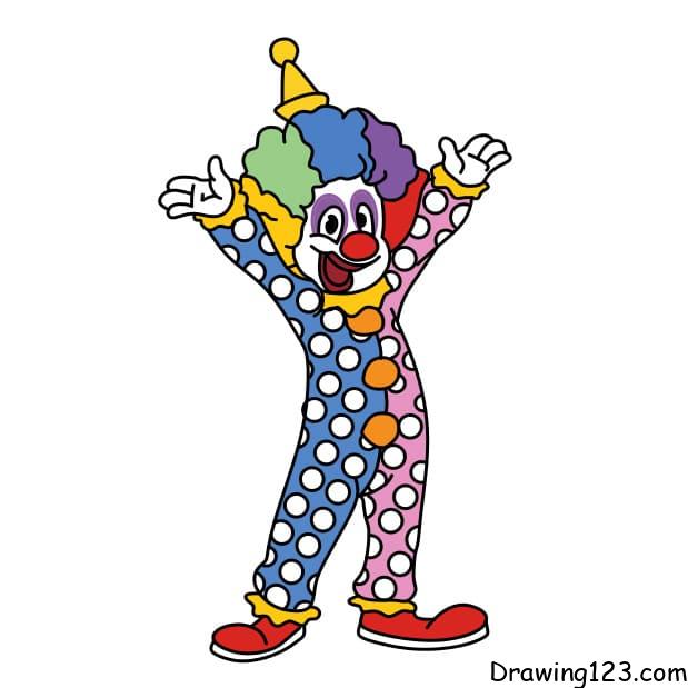 How-to-draw-a-clown-step9-5