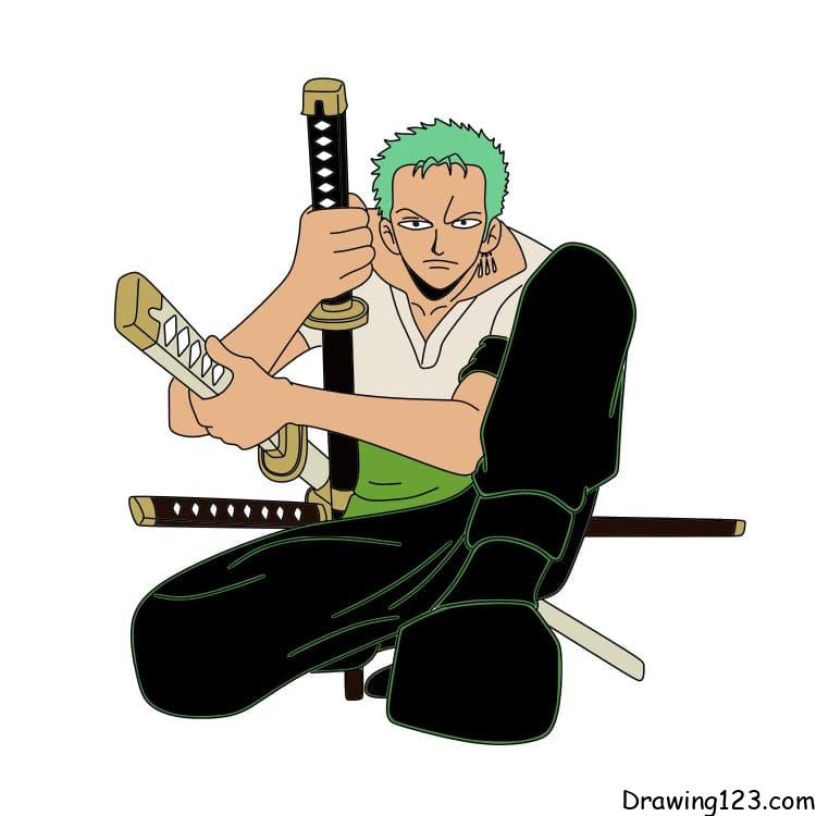 Others | Zoro One Piece Drawing 😊 | Freeup-tmf.edu.vn
