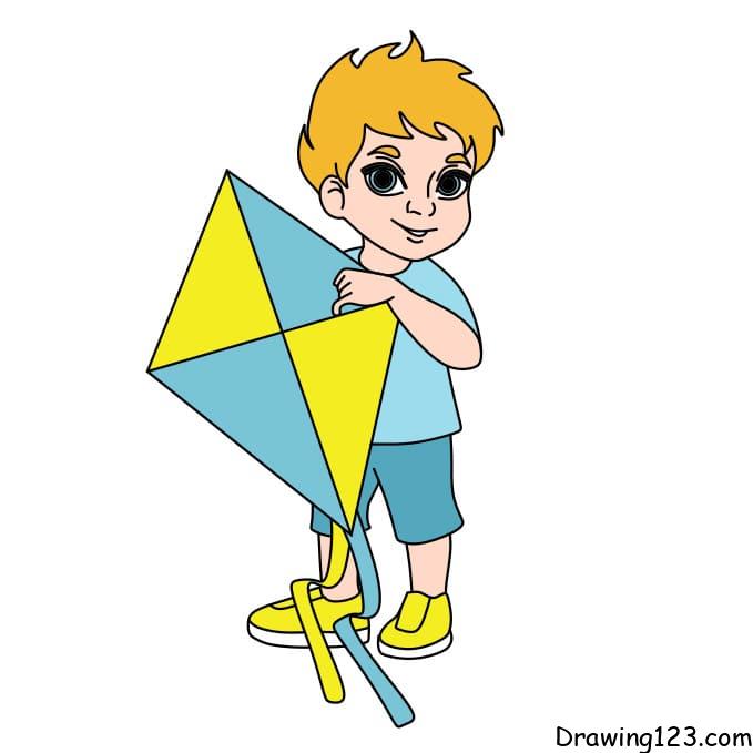 how-to-draw-a-kite-step-9-3
