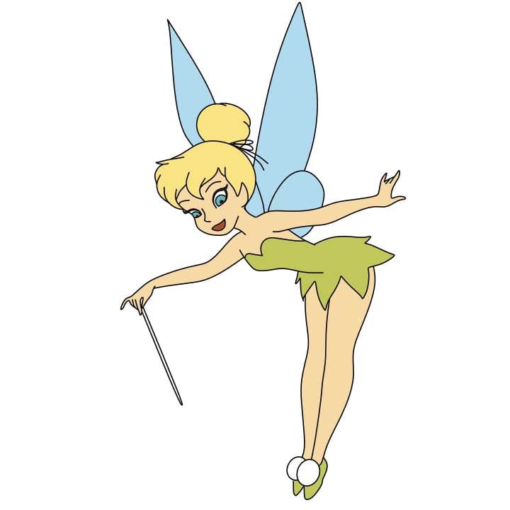 How-to-Draw-Tinkerbell-Step-12-2