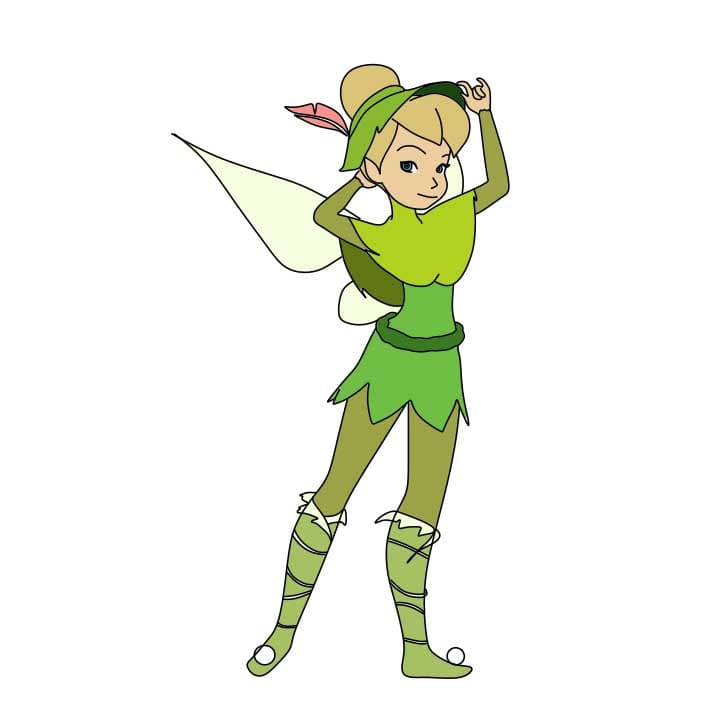 How-to-Draw-Tinkerbell-Step-12