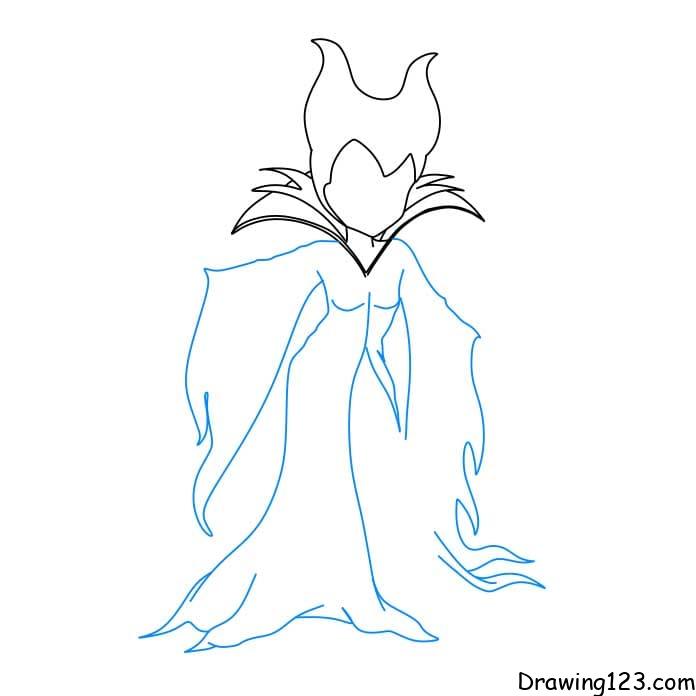 Drawing Maleficent by Toni Mahfud - YouTube