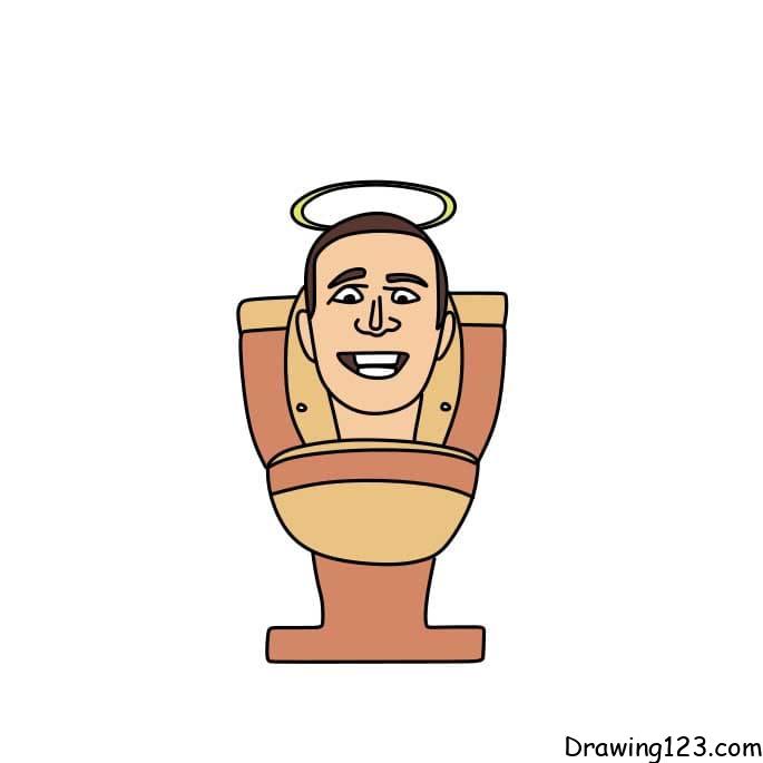 How to draw G-Man (Skibidi Toilet) 