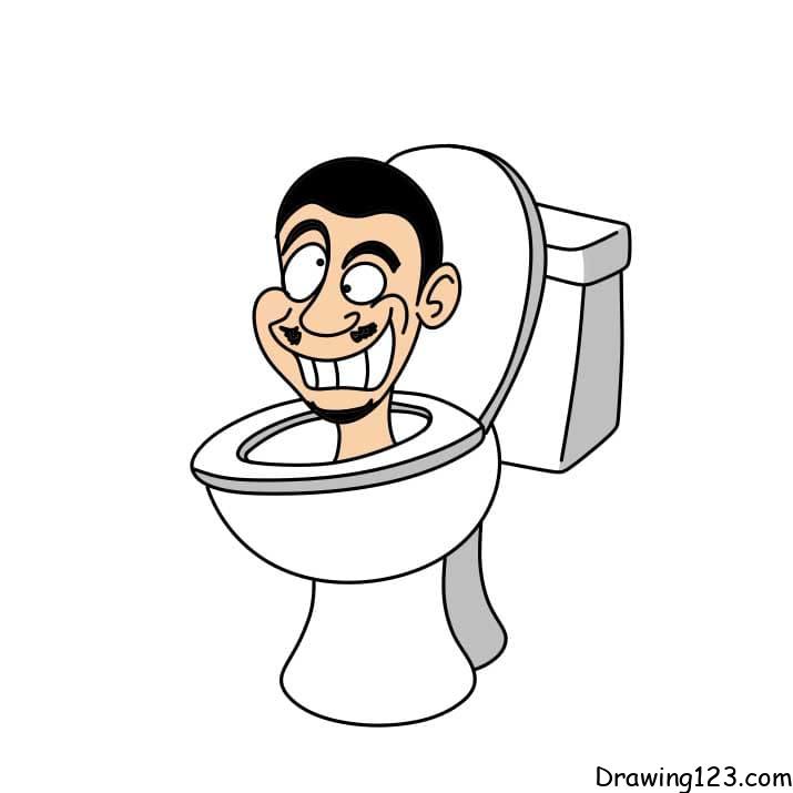 How-to-draw-Skibidi-Toilet-Step-10