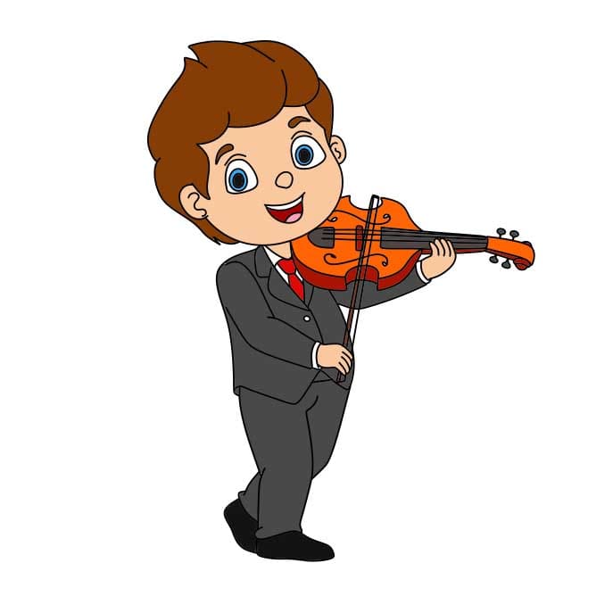 How-to-draw-a-violin-Step-12-1 イラスト