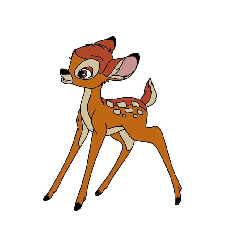 How-to-Draw-Bambi-Step-9