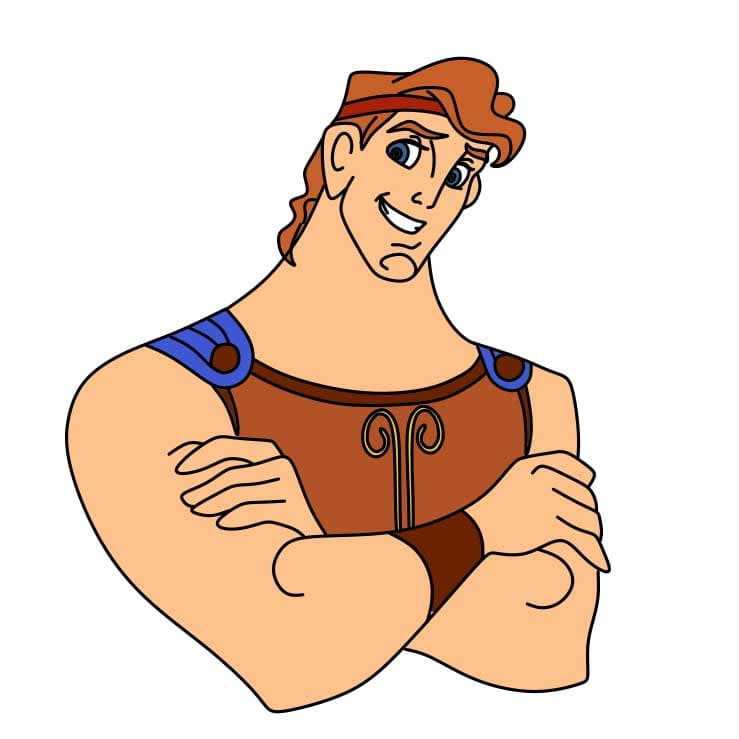 How-to-Draw-Hercules-Step-7