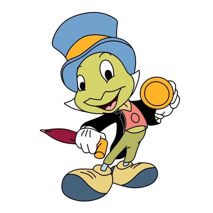 How-to-Draw-Jiminy-Cricket-Step-12