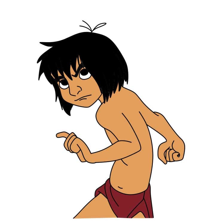 How-to-draw-Mowgli-Step-7-3