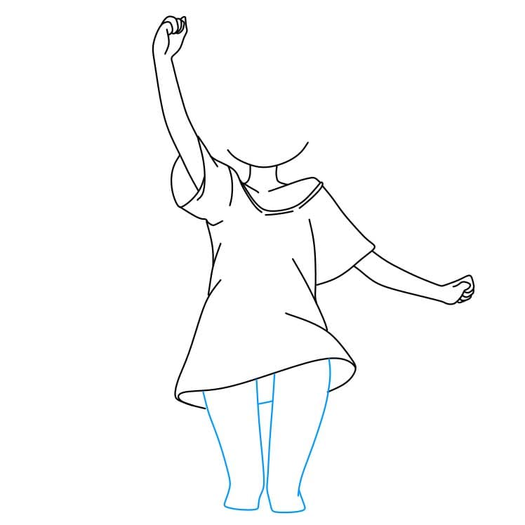 how to draw anime girl arms