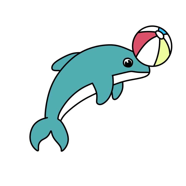 рисунки Дельфинов