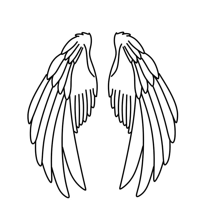 How-to-draw-angel-wings-Step-5-6