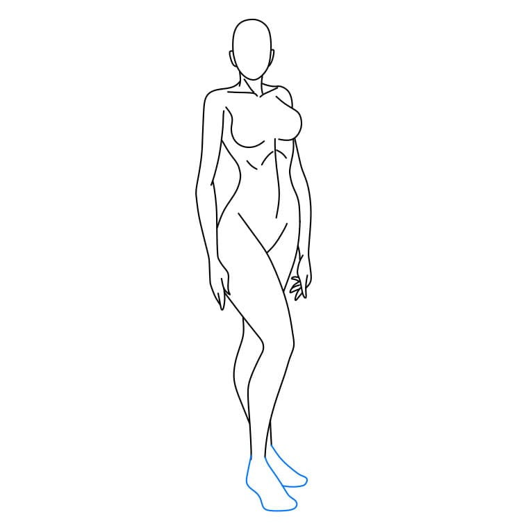 I started drawing female full bodies. How does it look? : r/learnart