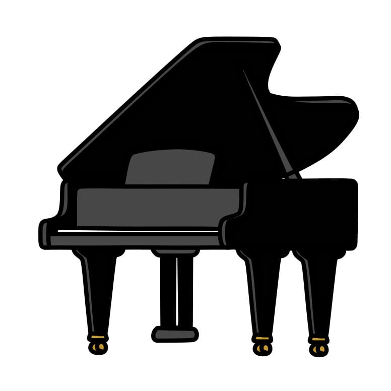 How-to-draw-a-Piano-Step-9