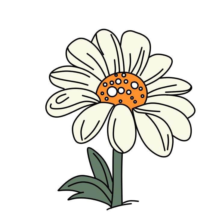 How-to-draw-daisy-Step-6-2